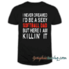 Softball Dad Tee Shirt