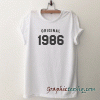 32nd birthday gift for her 1986 tee shirt