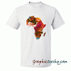 Africa Map tee shirt