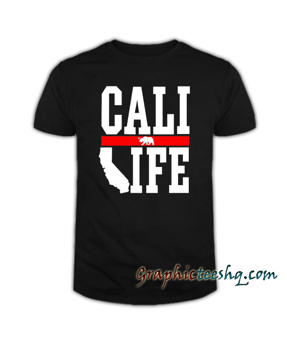 Cali Life-Fashion California lifestyle tee shirt