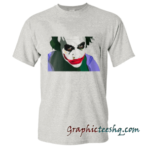 Joker Portrait-The Dark Knigh tee shirt