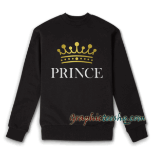 Prince Crown Toddler Kids Crewneck Sweatshirt