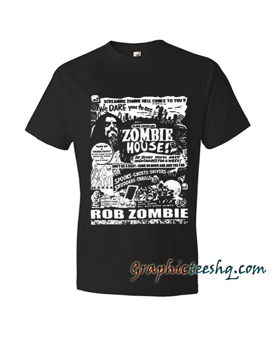 Rob Zombie House tee shirt