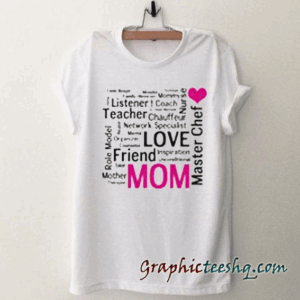 About mom tee shirt