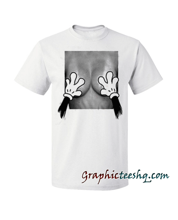 mickey mouse hands shirt
