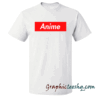 Anime tee shirt