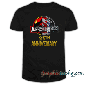 Jurassic Park 25th Anniversary tee shirt