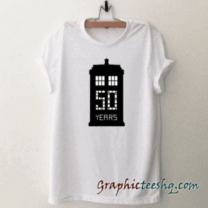 dr who 50 th Unisex tee shirt