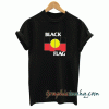 Black Flag X Aboriginal Flag Funny tee shirt