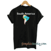South America Geography tee shirt