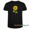 Baseball Sun Flower tee shirt