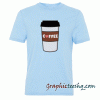 Cool I Love Coffee tee shirt