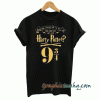 Harry Potter 9 34 tee shirt