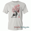 Sakura Deer tee shirt