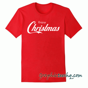 ENJOY CHRISTMAS tee shirt