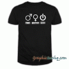 Man Woman Geek Graphic tee shirt