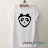 Panda icon tee shirt