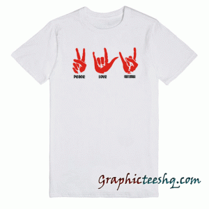 Peace Love Guatemala tee shirt