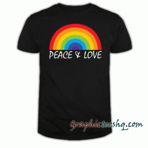 Peace love tee shirt