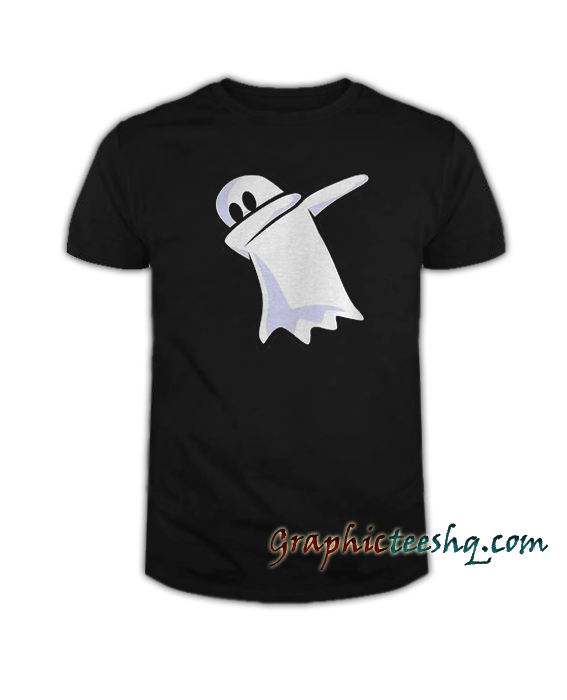 Dabbing Ghost Halloween Hip Hop Dab Tee Vision tee shirt