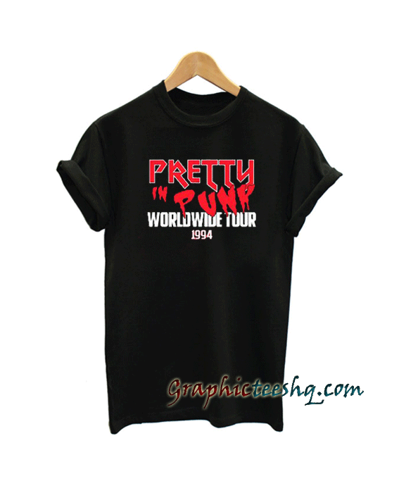 Pretty In Punk World Wide Tour 1994 tee shirt