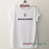 Revolution Slogan tee shirt