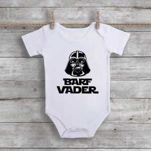 Barf Vader Baby Onesie