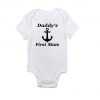 Daddy's First Mate Baby Onesie