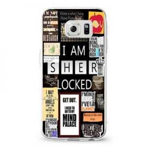 I am Sherlocked Collage_4 Design Cases iPhone, iPod, Samsung Galaxy