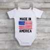 Made In America Baby Onesie