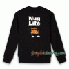 Nug Life Gangsta Chicken Nugget Sweatshirt