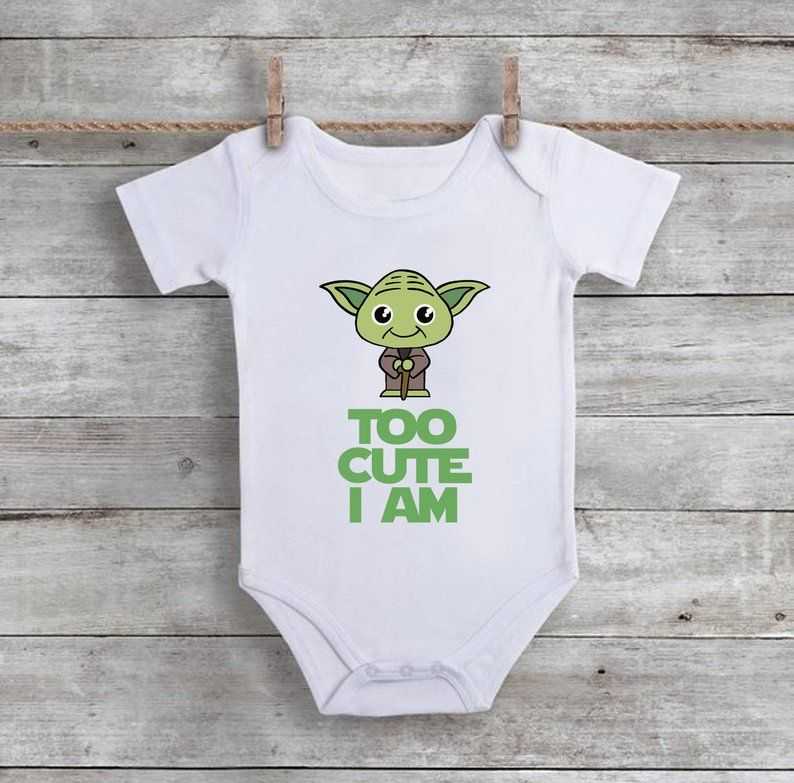 Star Wars Yoda Baby Onesie