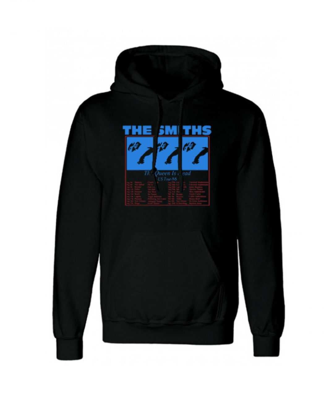The smiths the queen is dead in tour 86 black Hoodie