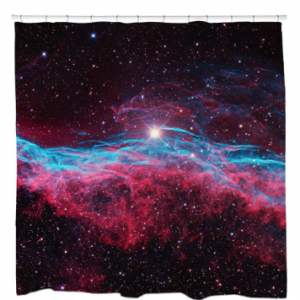 Veil Nebula Shower Curtain