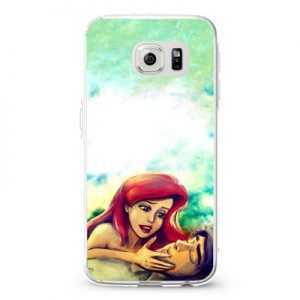 Ariel and eric little mermaid painting galaxy Design Cases iPhone, iPod, Samsung Galaxy