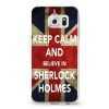 Keep calm and believe sherlock Design Cases iPhone, iPod, Samsung Galaxy