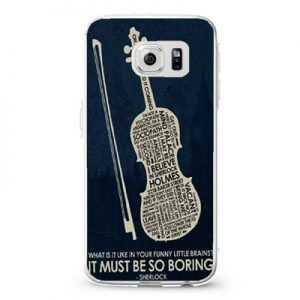 Sherlock violin Collage Design Cases iPhone, iPod, Samsung Galaxy