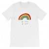 Be Cool Be Kind Rainbow tee shirt