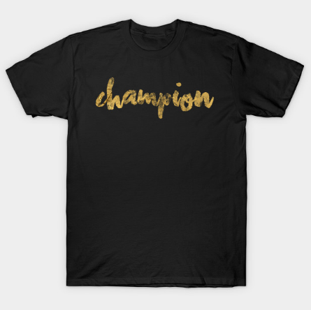 Champion tee shirt