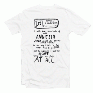 Amnesia 5SOS tee shirt