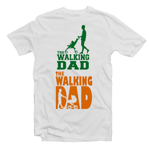 The Walking Dad Unisex tee shirt