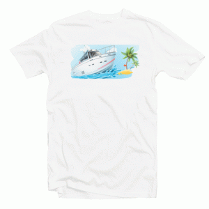 Sale Coconut Beach Summer yacht tee shirt