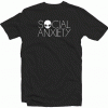 Social Anxiety Alien tee shirt