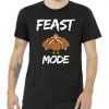 Feast Mode Thanksgiving Turkey Biceps tee shirt
