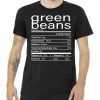 Funny Green Bean Nutrition tee shirt