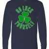 Go Luck Yourself Irish Clover Long Sleeve tee shirt