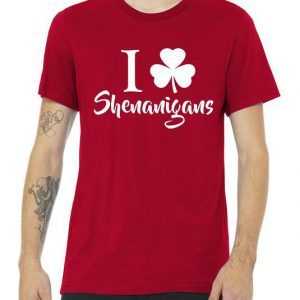 I Clover Shenanigans Irish Shamrock Premium tee shirt