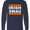 Irish Swag St. Patricks Day Funny Long Sleeve tee shirt