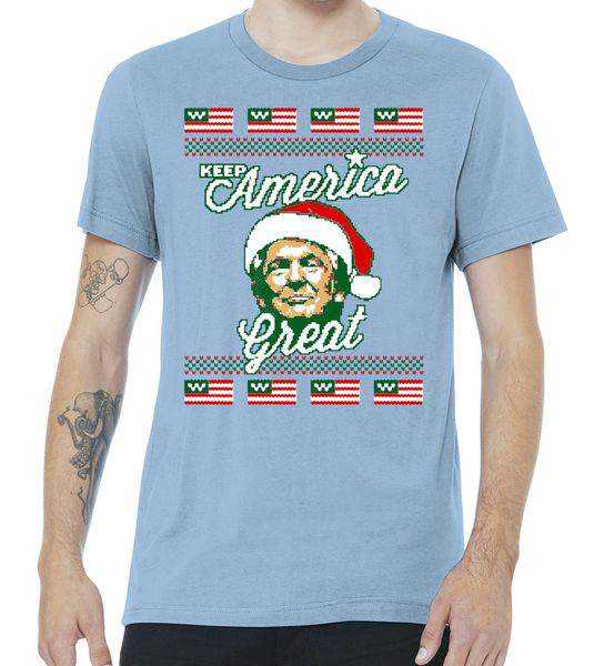 Keep America Great Ugly Christmas tee shirt