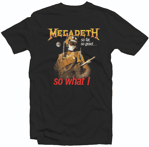 Megadeth tee shirt